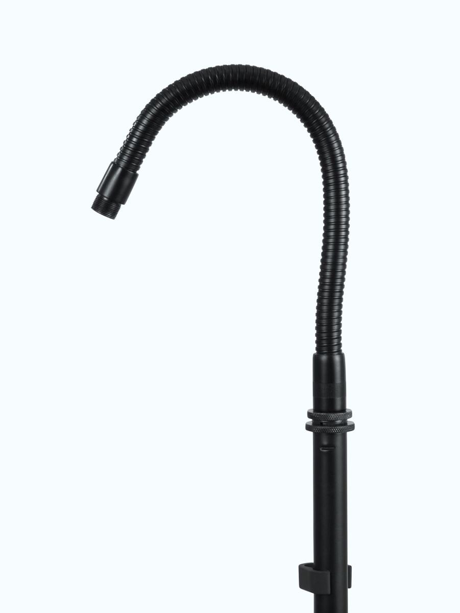 Gator Frameworks Flexible Black Gooseneck For Microphones; 13'' Length (Gfw Mic Gn13)