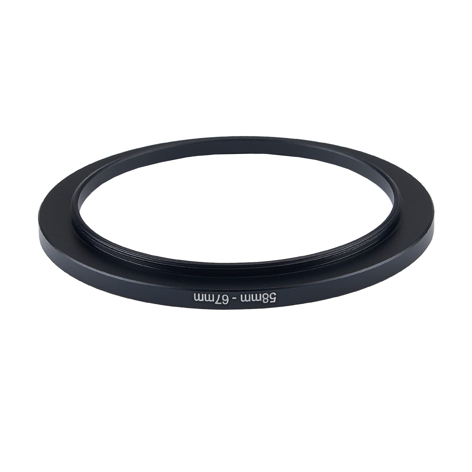 58Mm To 67Mm Camera Filter Ring Step Up Ring Filter Adapter 58Mm To 67Mm Metal Step Up Ring For All Brands 67Mm Uv Nd Cpl Filter