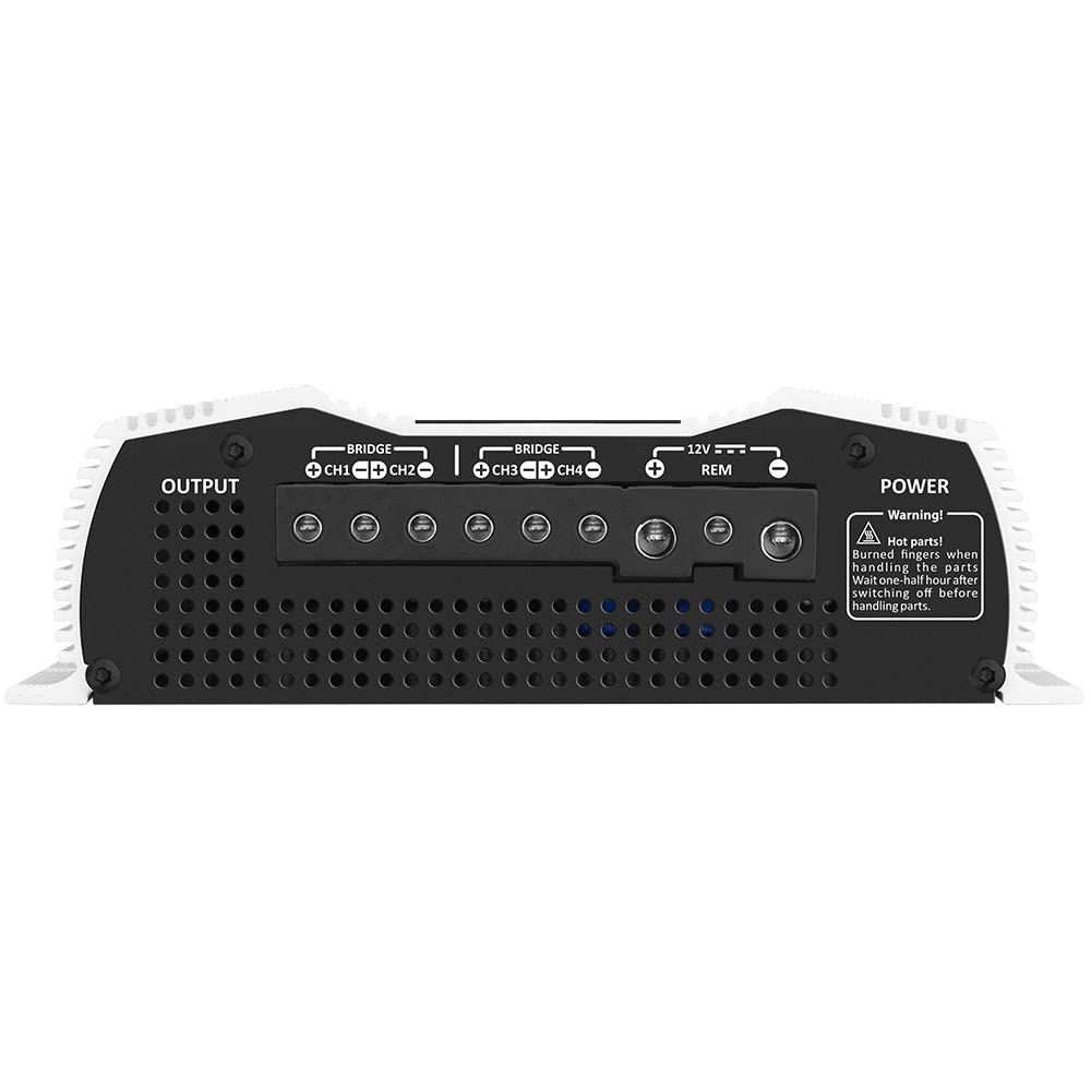Taramps Ds 800X4 1 Ohm 800 Watts Rms 4 Channel 200X4 Rms, Class D, Full Range, Crossover High / Low Pass Fixed, Bridgedable Car