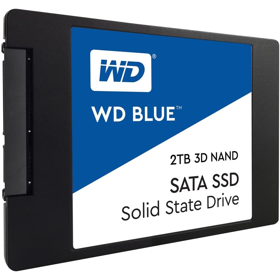 Western Digital 2Tb Wd Blue 3D Nand Internal Pc Ssd - Sata Iii 6 Gb/S, M.2 2280, Up To 560 Mb/S - Wds200T2B0B