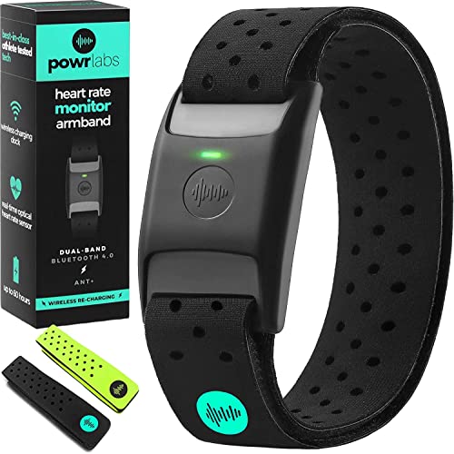 Powr Labs Bluetooth Heart Rate Monitor Armband   Ant Heart Rate Monitor, Armband Heart Rate Monitor For Wrist Bluetooth Wrist He