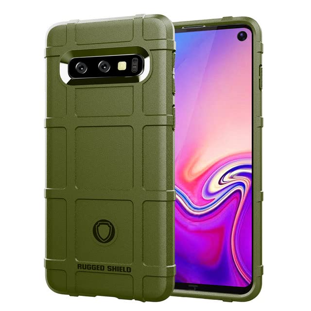 Ego Tactical Rugged Shield Brand Solid Color Tpu Phone Case For Samsung Galaxy S10E   Od Green