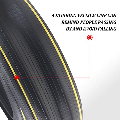 Heavy Duty Floor Cord Cover Cable Protector, 3 Channels Protect Cords And Prevent A Trip Hazard  Conceal Wires At Home, Office,