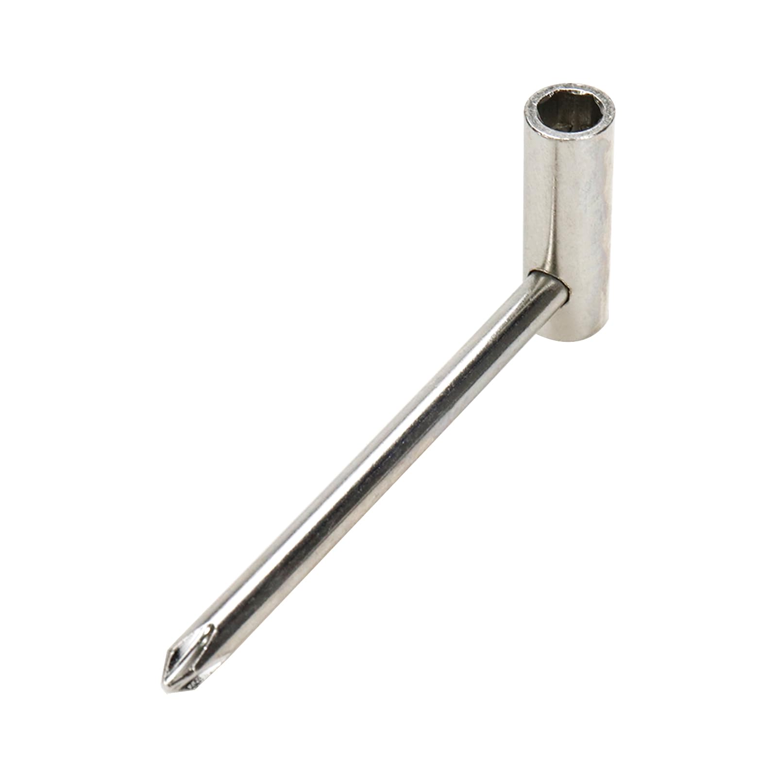 Savagrow Taylor Guitar Truss Rod Wrench 1/4'' Nut Driver With Cross Screwdriver Metal Adjustment Wrench