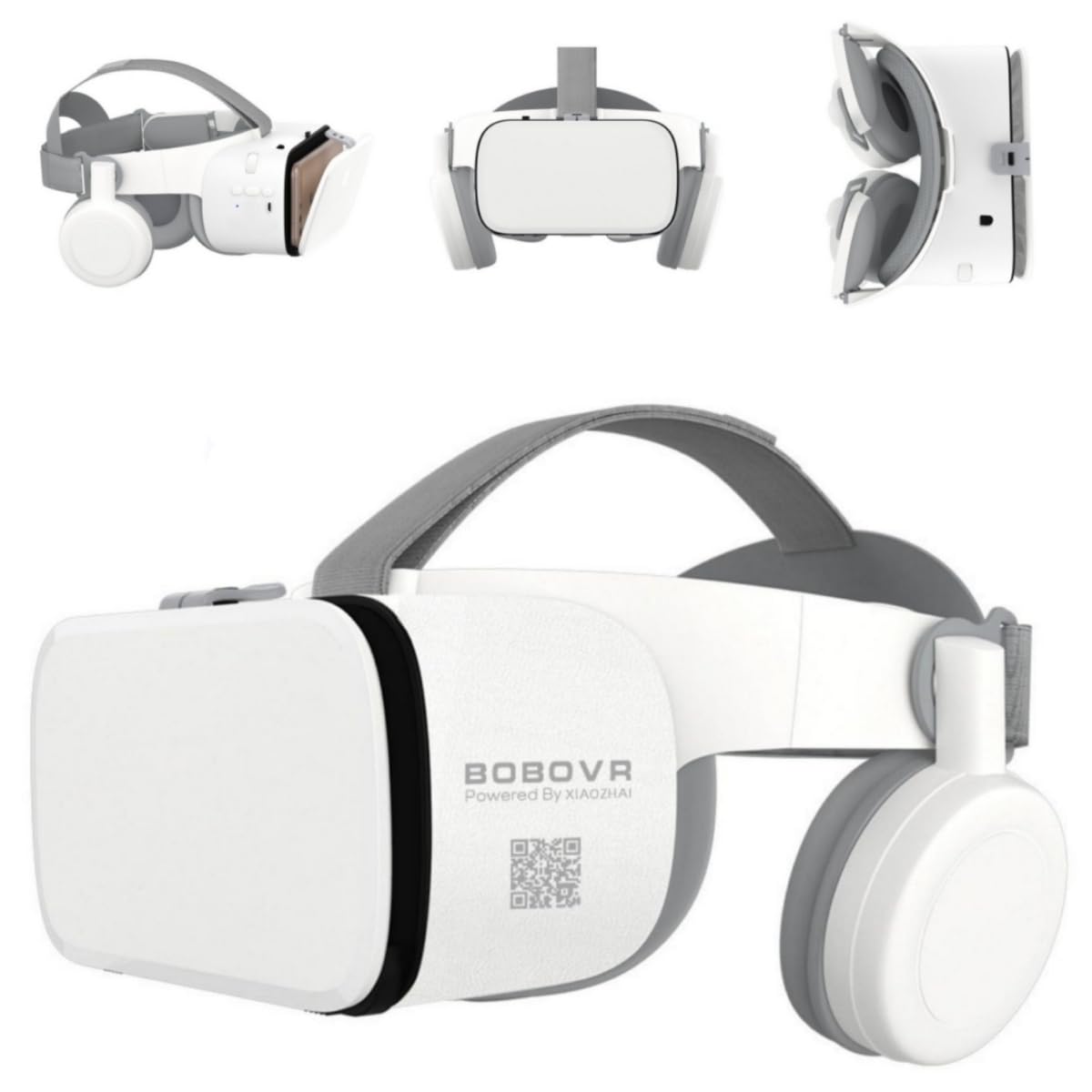 Phone VR Headset, Virtual Reality Glasses Goggles Compatible with iPhone 17 16 15 14 13 12 Pro Samsung Galaxy S24 S23 S22 S21 VR