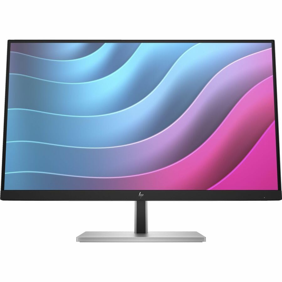 HP E24 G5 23.8' Full HD LCD Monitor   16:9 24' Class   in Plane Switching (IPS) Technology   Edge LED Backlight   1920 x 1080 250 Nit   5 ms   75 Hz Refresh Rate   HDMI   DisplayPort   U,Black