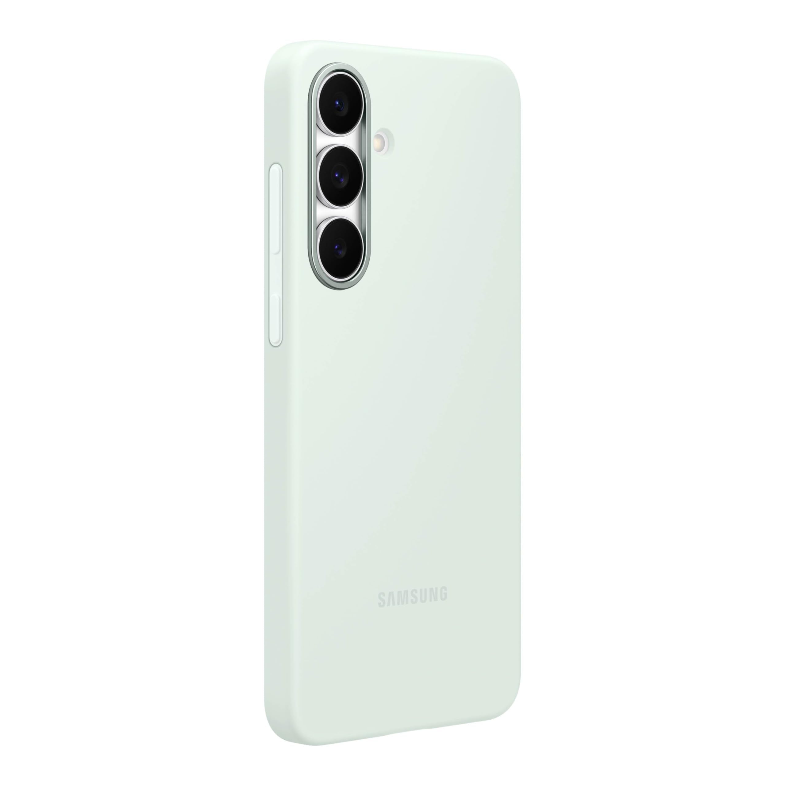 SAMSUNG Galaxy S25 FE Silicone Phone Case – Mint, Comfortable Design, Easy to Hold, Model EF-PS731CMEGUS