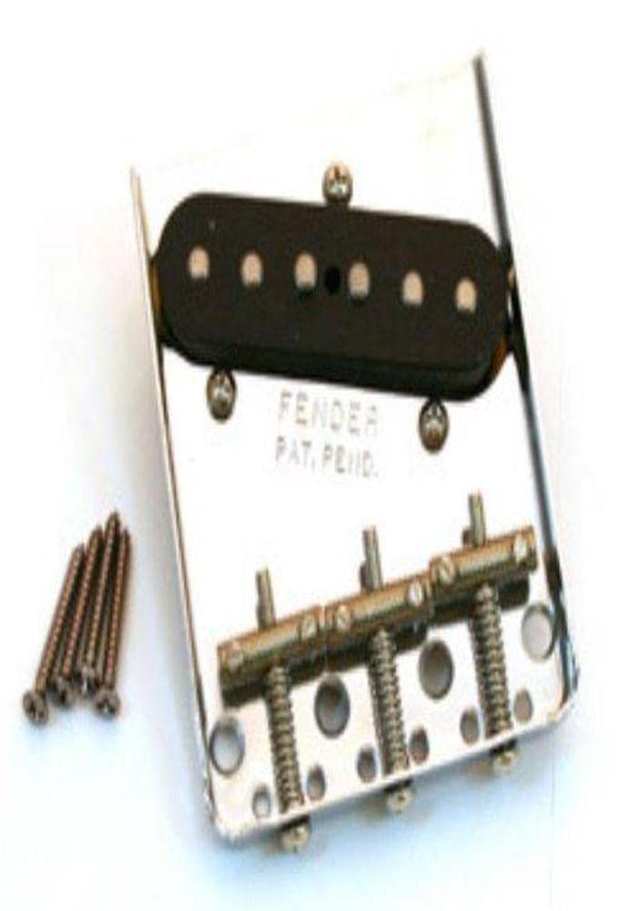 Fender American Vintage '62 Tele Custom Bridge Assembly With Pickup   Nickel