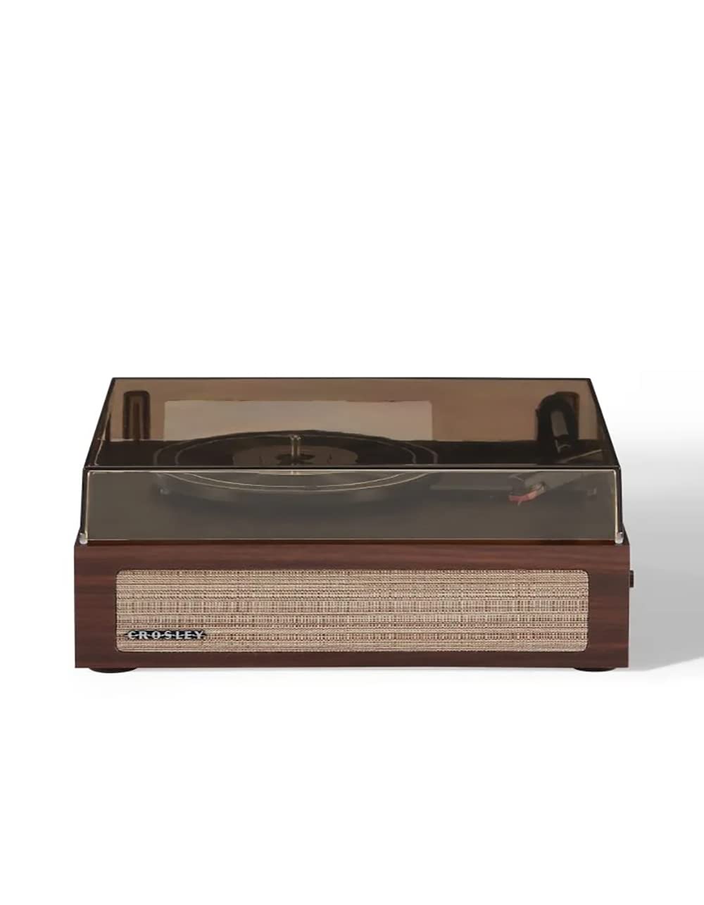 Crosley Cr6042A-Wa Scout 3-Speed Bluetooth Turntable With Built-In Speakers, Walnut