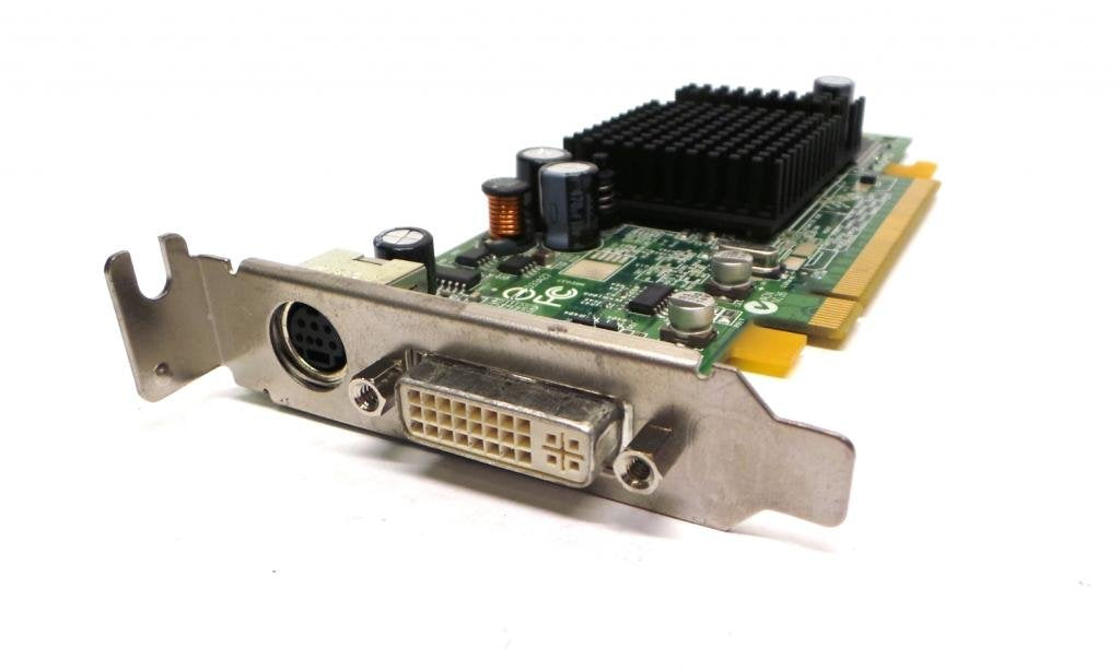 Dell Genuine Ati Radeon X600 128Mb Pci E S Video Dvi Pci E Pci Express X16 Full Height Video Graphics Card Compatible Part Numbe