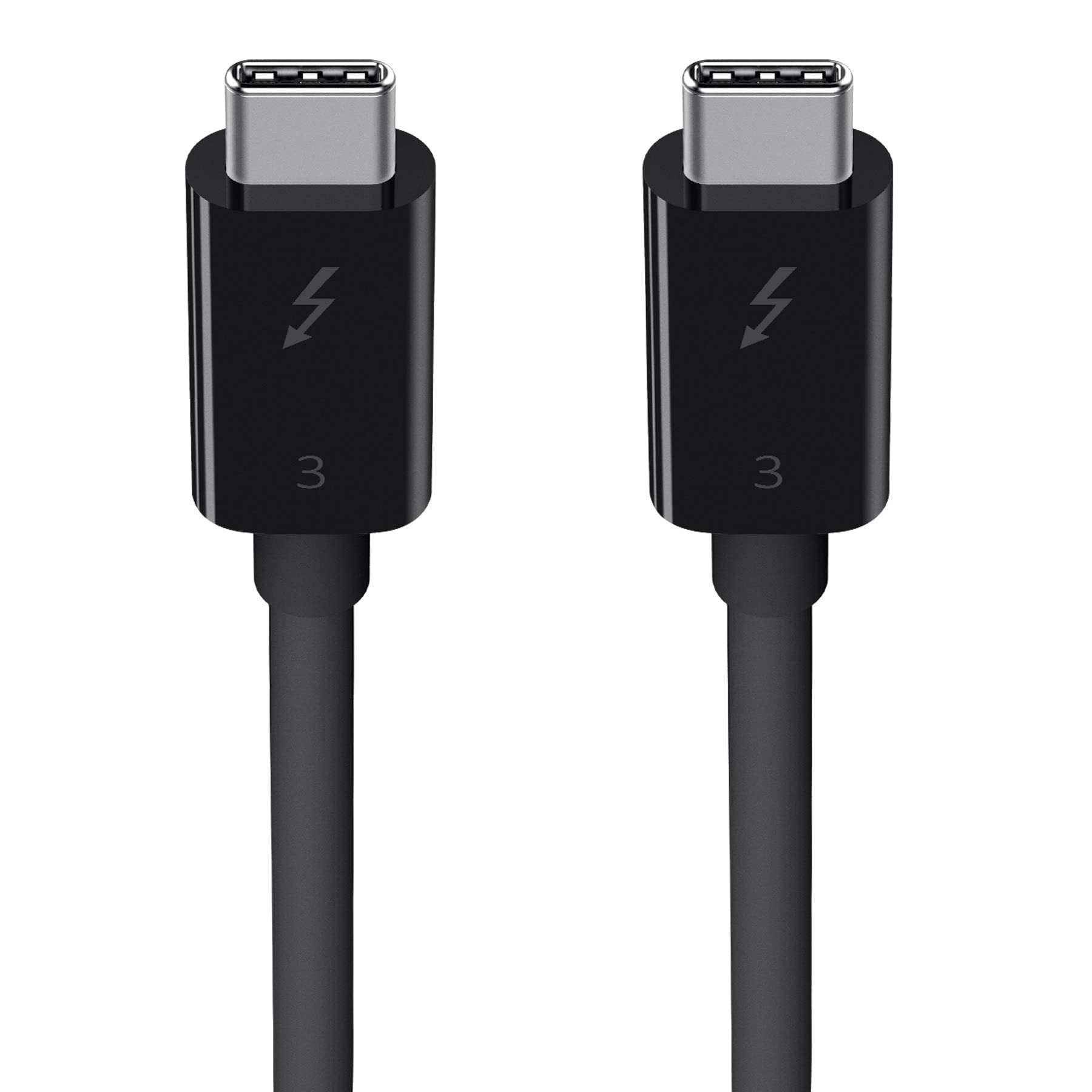 Belkin Thunderbolt 3 Cable (Usb C To Usb C), 100 Watts (1.6 Feet/ 0.5 Meters)   F2Cd084Bt0.5Mbk, Black