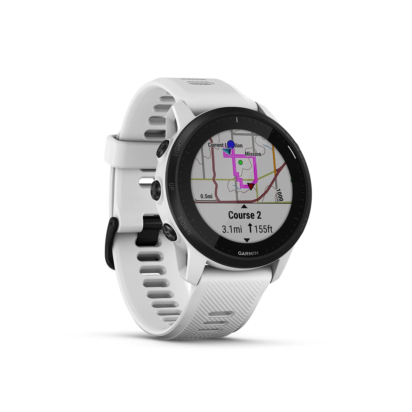 Garmin Forerunner 945 Lte, Premium Gps Running/Triathlon Smartwatch With Lte Connectivity, Whitestone
