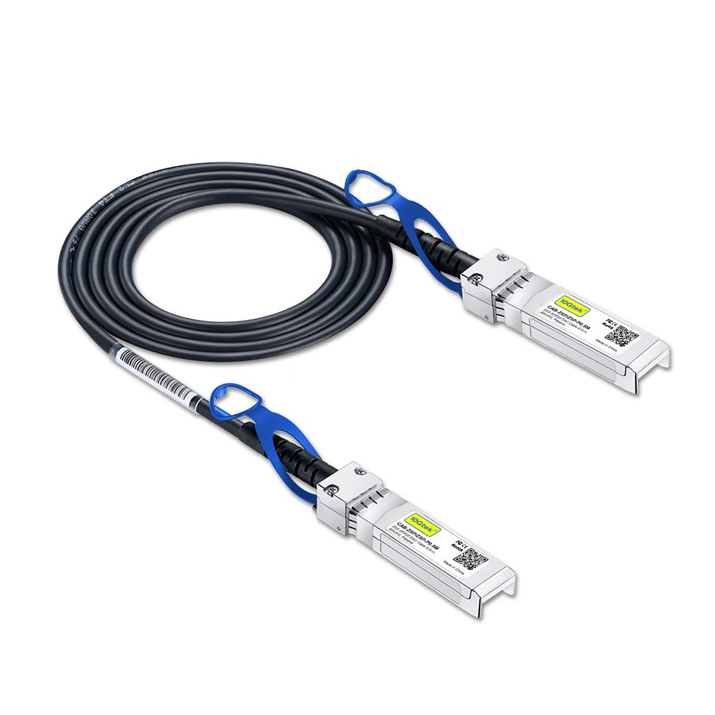 10Gtek 25G Sfp28 Sfp+ Dac Cable   25Gbase Cr Sfp28 To Sfp28 Passive Direct Attach Copper Twinax Cable For Cisco Sfp H25Gb Cu0.5M
