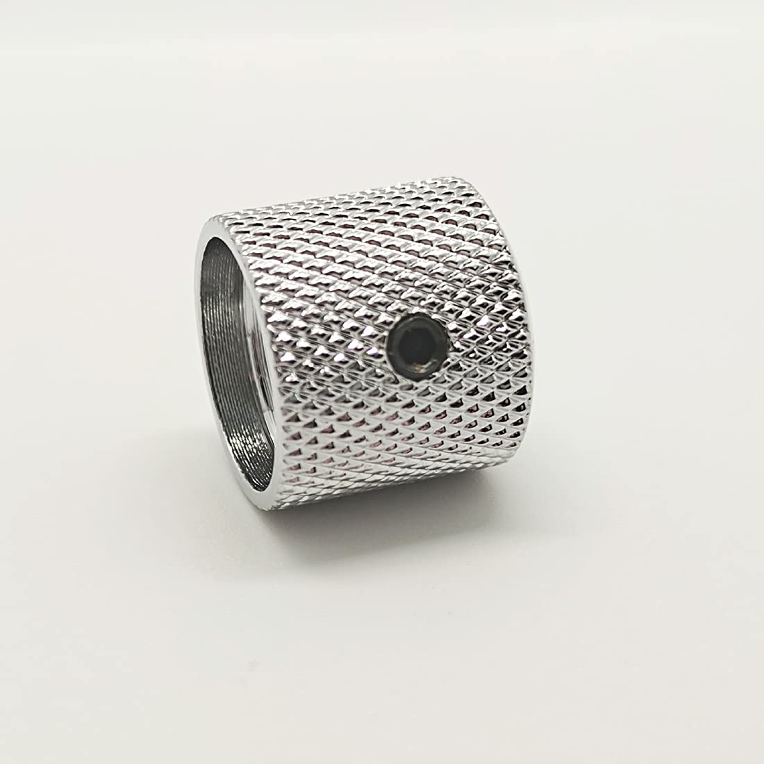 Kaiy 3Pcs Metal Guitar Control Knob, Control Knobs Dome Knobs With Spanner For Fender Telecaster Electric Guitar Or Bass, Chrome