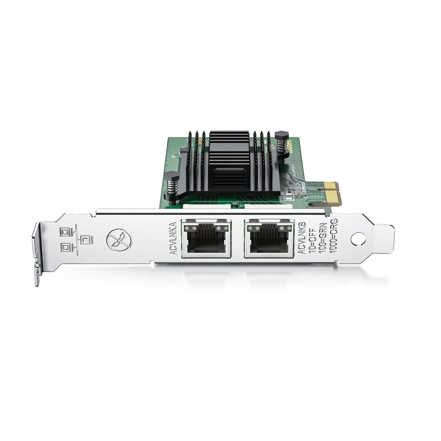 Dual Port Pcie Nic   1.25G Gigabit Ethernet Server Adapter Network Card, With Intel 82571 Controller, Dual Rj45 Ports, Support W