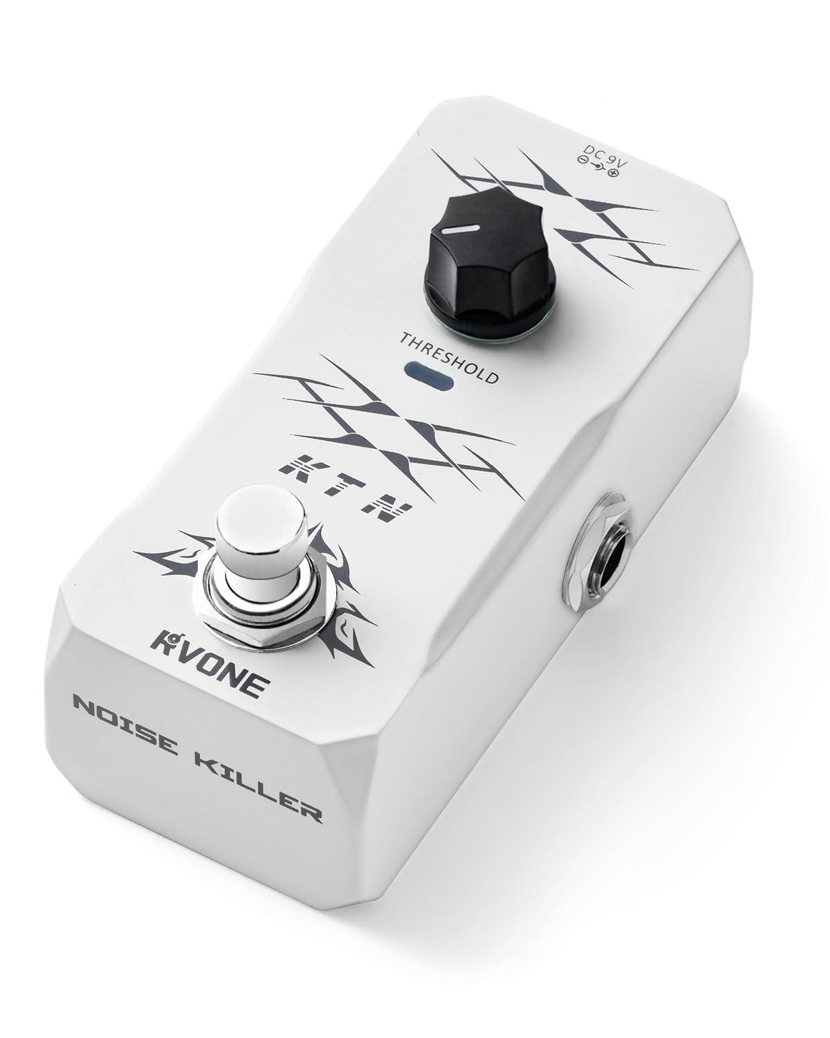 RVONE Noise Gate Guitar Pedal, Intelligent Noise Suppressor Pedal with Smart Threshold Control, Noise Killer Guitar Pedal, True 