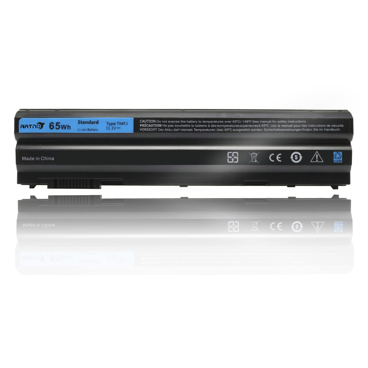 Natno T54Fj 8858X Laptop Battery For Dell Latitude E6420 E6430 E6440 E6520 E6530 E6540 E5520 E5530 E5420 E5430, Inspiron 17R 772