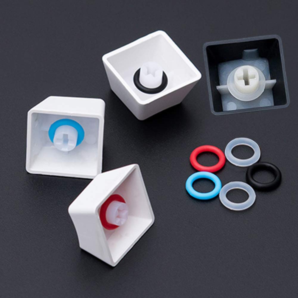 200Pcs Rubber O Ring Keyboard Switch Dampeners Make Your Mechanical Keyboard Quieter With Keycap Remover Suitable For Cherry Mx