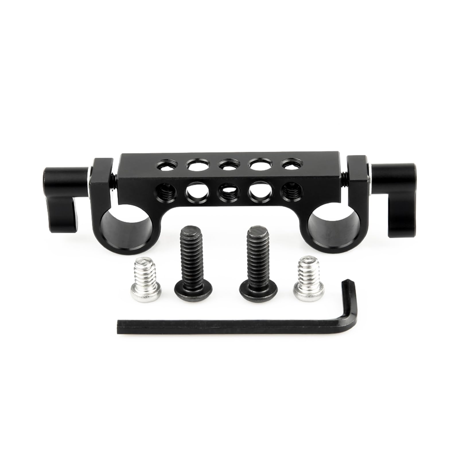 NICEYRIG 15mm Rod Clamp with 1/4-20 Standard Thread for Camera Shoulder Rig 15mm DSLR Camera Cage Rig