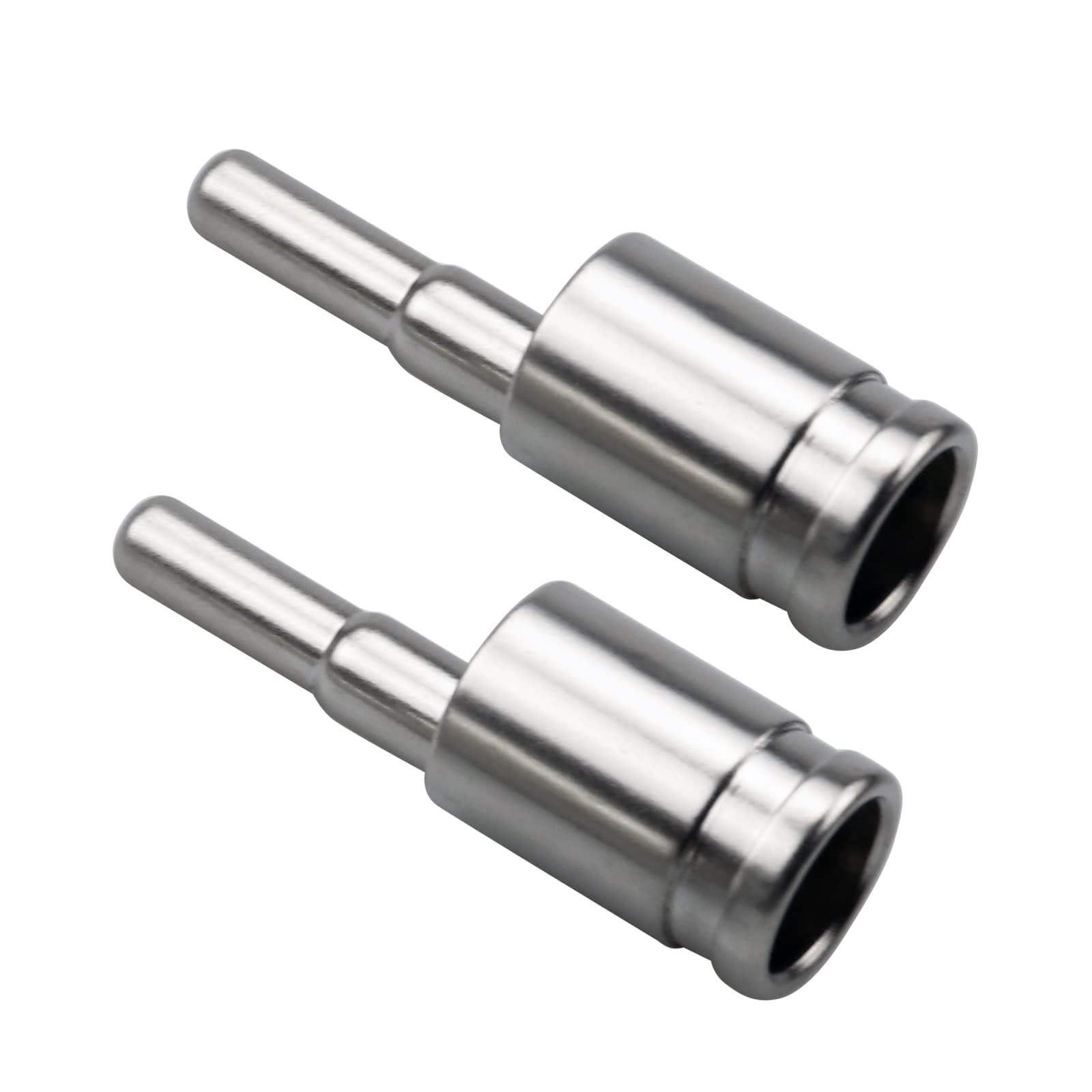 Zookoto 2 Pcs Audio 4 Gauge To 8 Gauge Wire Ga Reducer, For Car Stereo Audio Awg Pin Power Ground Wire Reducer