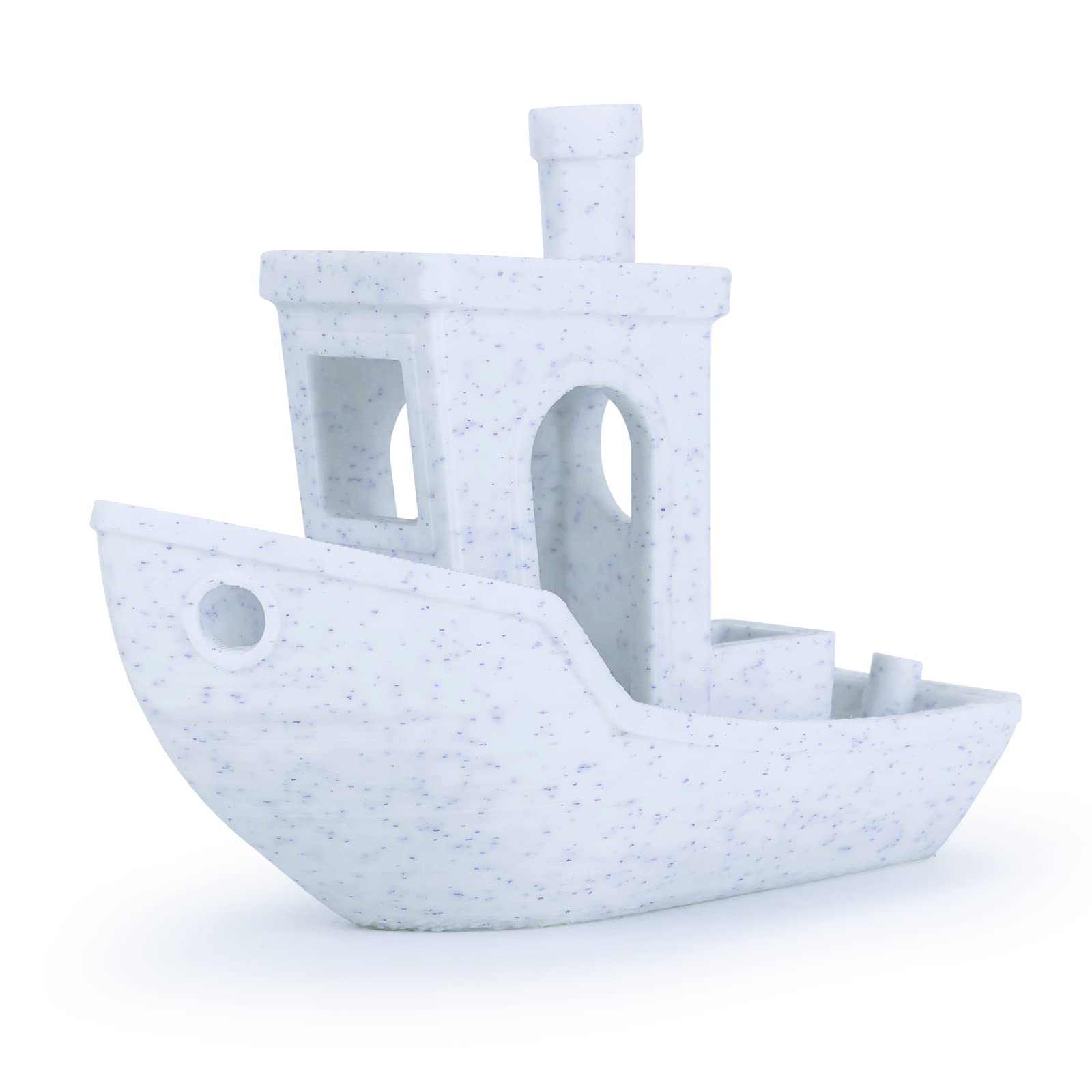 Ziro Pla Stone Filament 1.75Mm,3D Printer Filament Pla 1.75Mm Blue And White Color 1Kg(2.2Lbs)   Blue And White