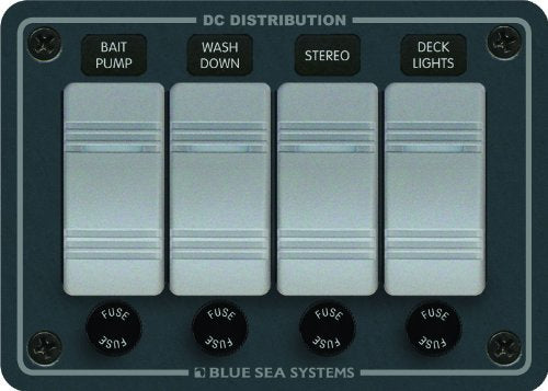 Contura Water Resistant 12V Dc Panel   4 Position