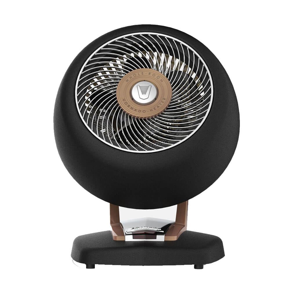 Vornado Vheat Vintage Metal Heater, 2 Heat Settings, Retro Midcentury Design, Gunmetal