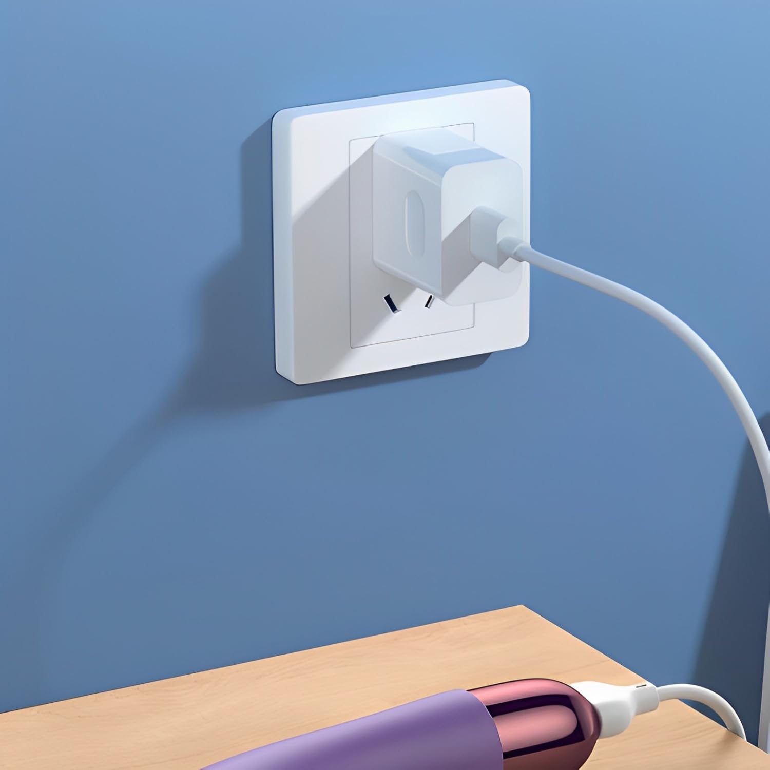 Yikaien Magnetic Usb Dc Charger Cable, 2.7Ft Replacement Charging Cord For Rechargeable Toys, Massagers, Electric Toothbrushes,C