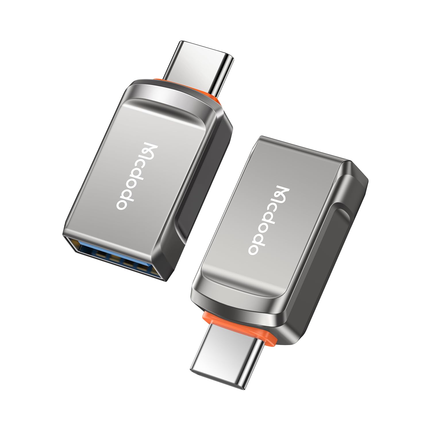 mcdodo USB C to USB 3.0 Adapter[2 Pack], Type C Thunderbolt 4 OTG Converter USB-C Male to USB A 3.0 Female Adaper for iPhone 15,