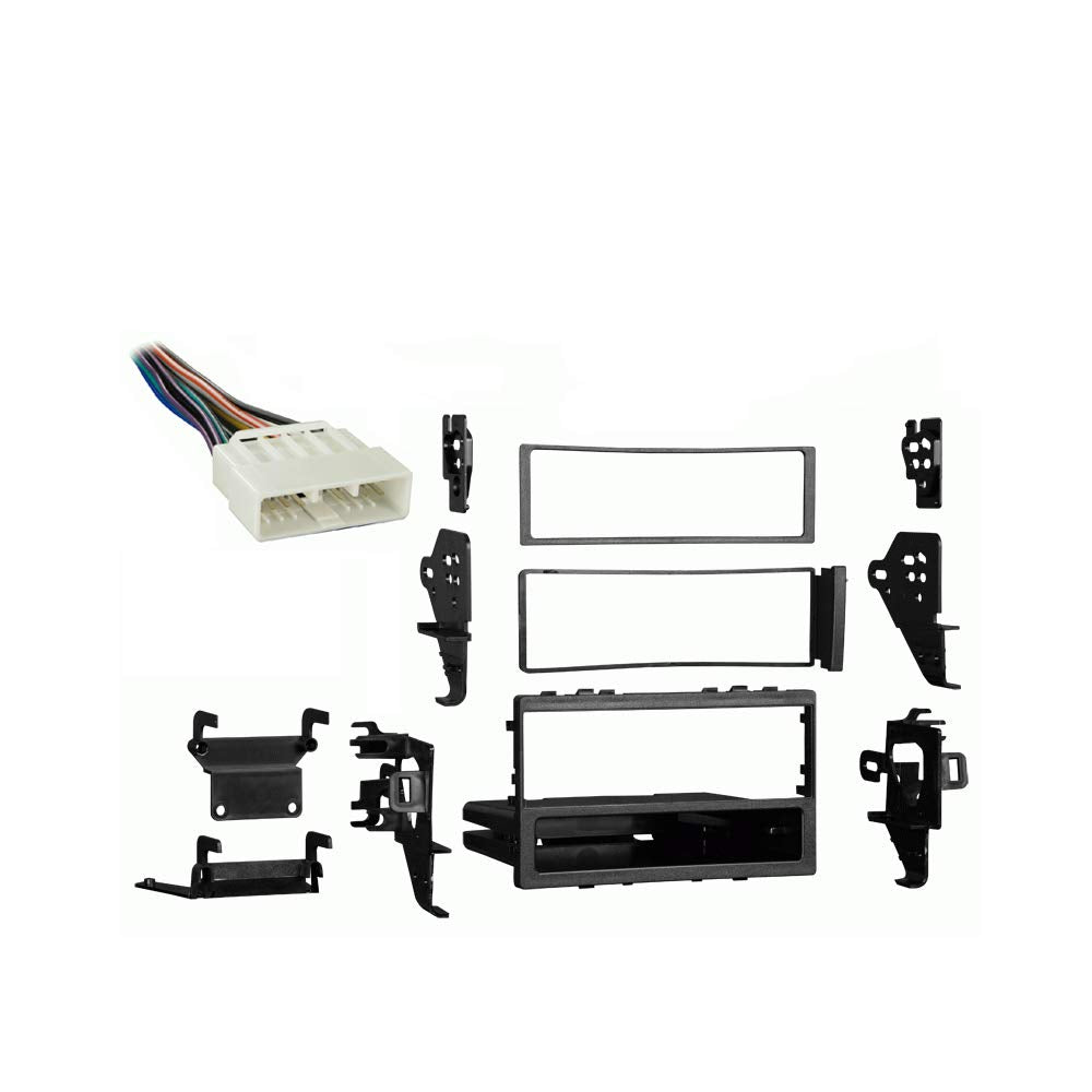 Harmony Audio Compatible With Honda Crv 1999 2000 2001 2002 2003 2004 2005 2006 Single Din Aftermarket Stereo Harness Radio Install Dash Kit