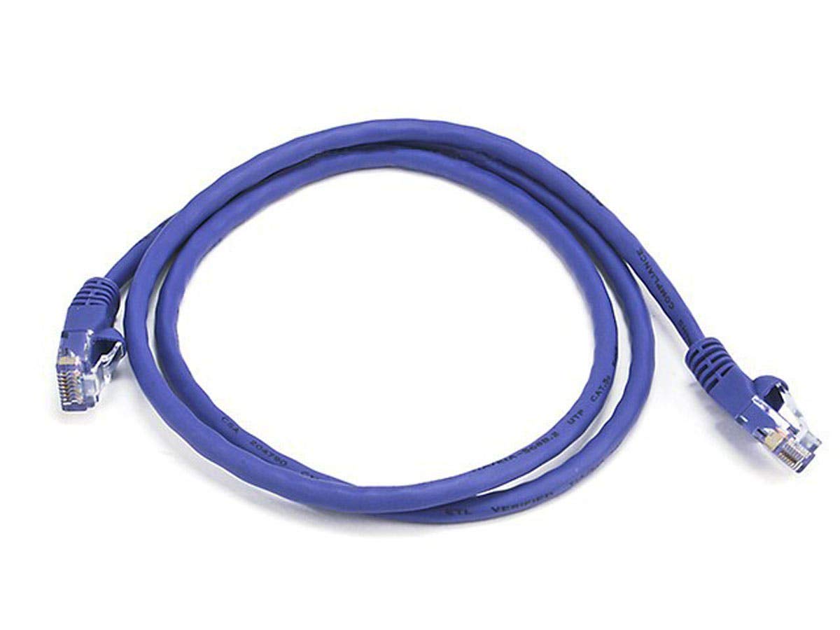 Cat5E 24Awg Utp  Patch Cable_ 3Ft Purple
