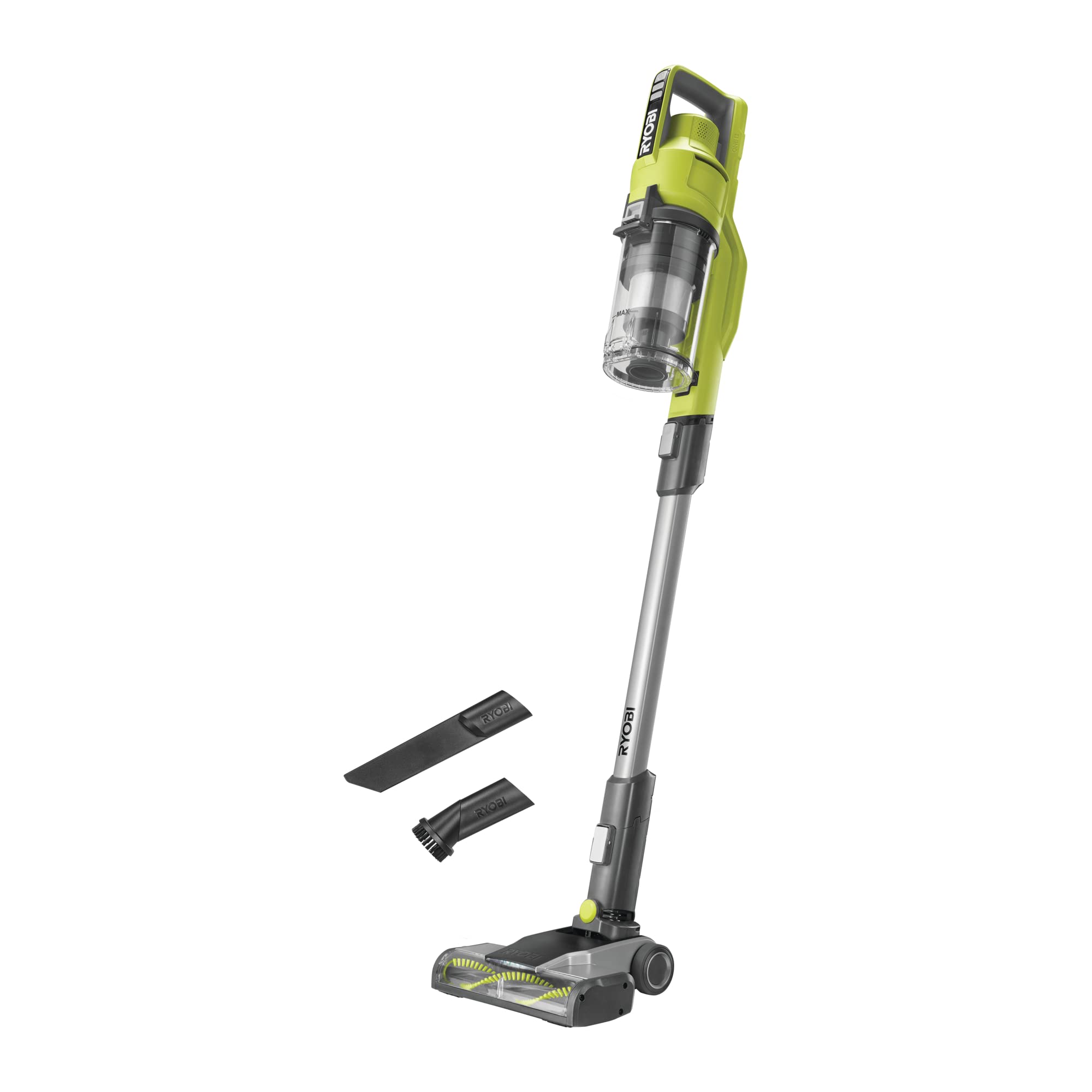 Ryobi 18 V One+ Rsv18 0 Cordless Floor Vacuum Cleaner (30 Airwatt Suction Power, 820 L/Min Airflow, 24 Cm Wide Floor Nozzle, Wit