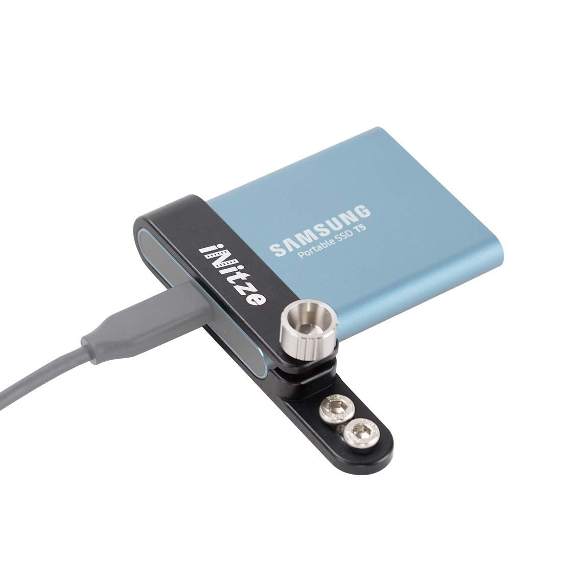 Nitze T5 Ssd Mount Bracket, Ssd Holder For Samsung T5 Ssd   N42