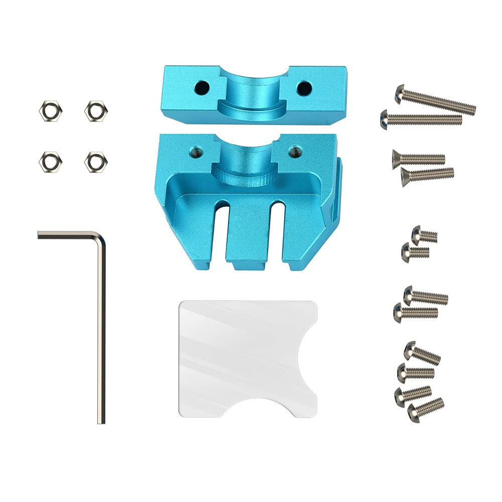 3D Printer All Metal Mount Compatible With V6 Hotend Volcano Dragonfly Bmo For Creality Ender 3 / V2 /Pro, Cr10 / S4 /S5 And End