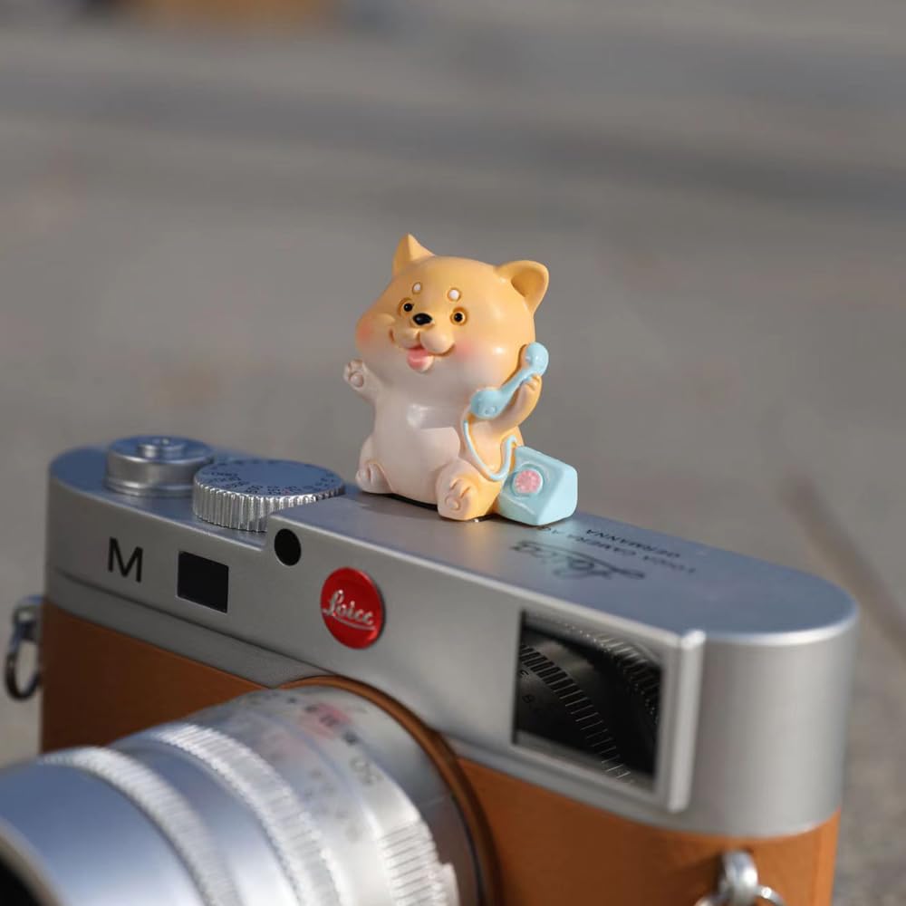 Slr Camera Hot Shoe Boot Cover Cap,Dustproof Hot Shoe Protector,Compatible With Sony Fuji Canon Nikon Pentax Leica (2Pcs Shiba)