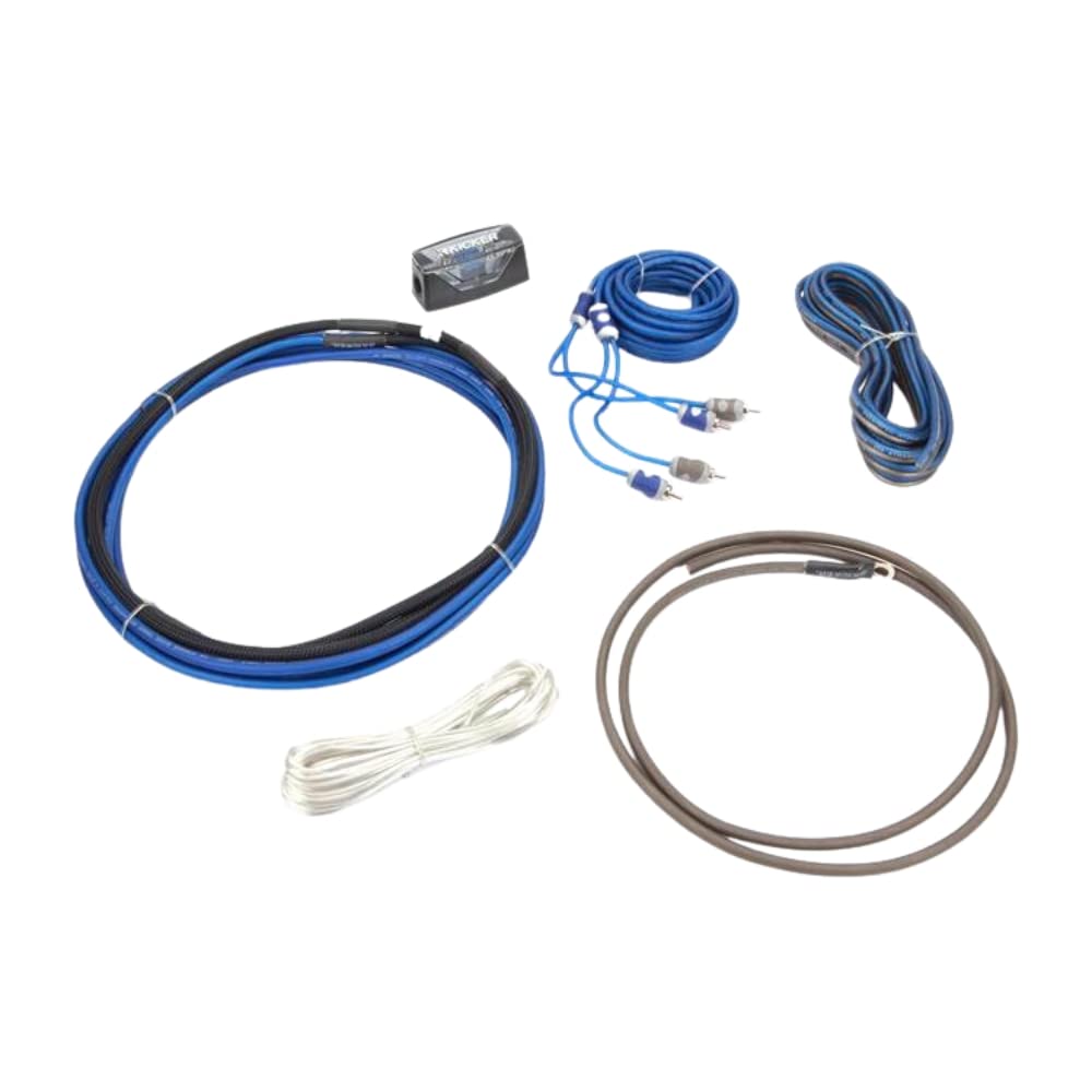 Kicker 46Ck8 8 Awg Complete Amplifier Installation Wire Kit
