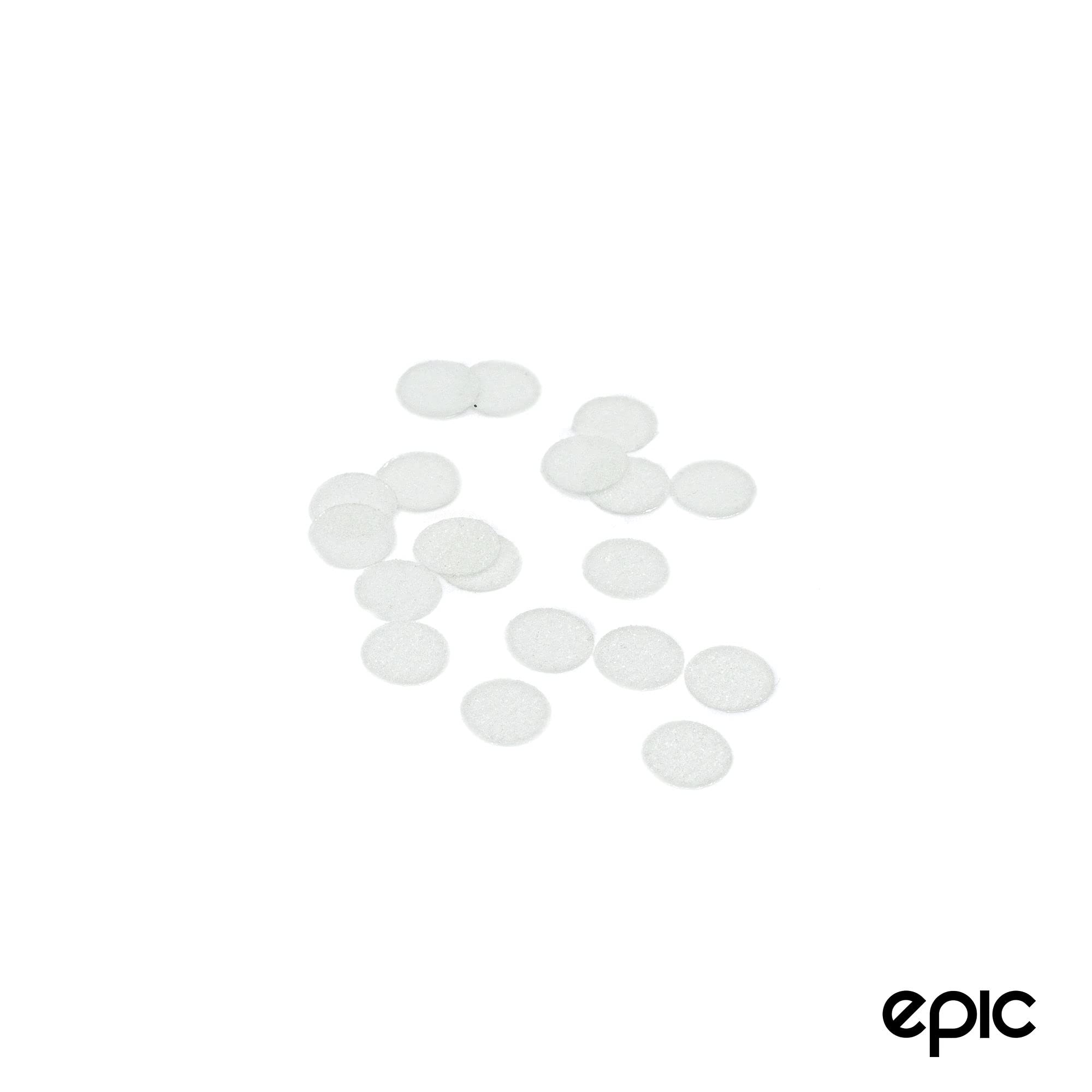 Epic Accessories 20 Pack Rough Surface Guitar Pick Grips Non Slip | Non Sticky | Stop Dropping Your Pick | Comes With 10 Medium