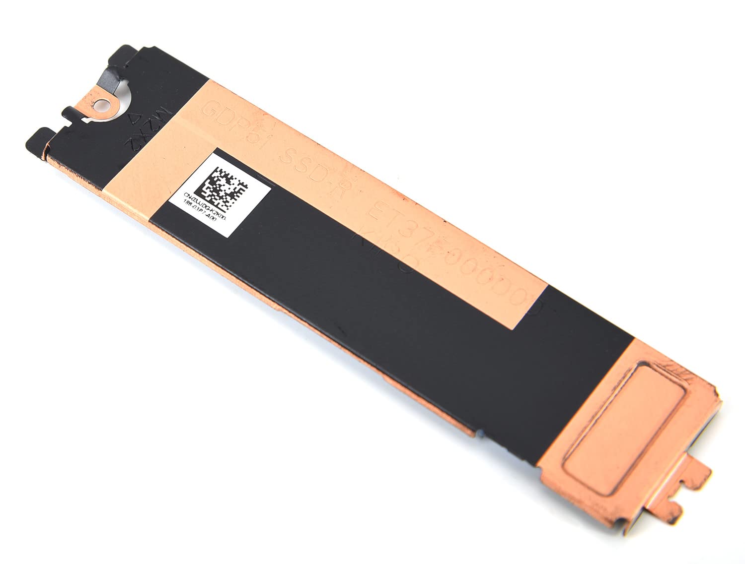 Slot 2 M.2 Ssd Hard Drive Heatsink Cover With Thermal For Dell Xps 15 9520 9510 9500, Dell Xps 15 9520 9510 Ssd Heatsink P/N: 04