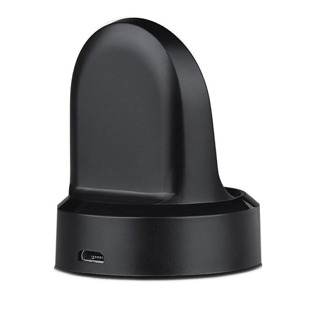 Kissmart For Gear S2 Charger, Replacement Charging Dock Cradle For Samsung Gear S2 Classic Smart Watch (Black)