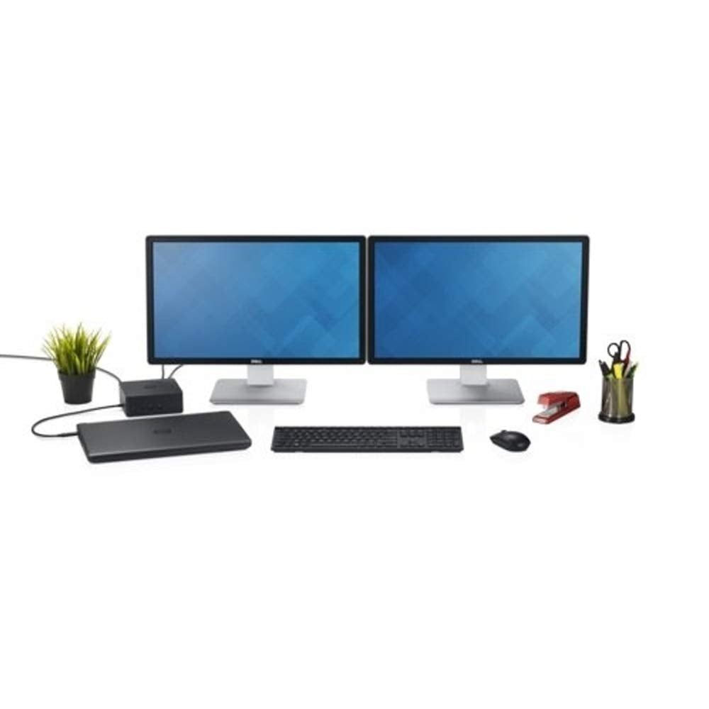 Dell Tb16 Thunderbolt 3 (Usb C) Docking Station With 180W Adapter, Black, Model:452 Bcnp