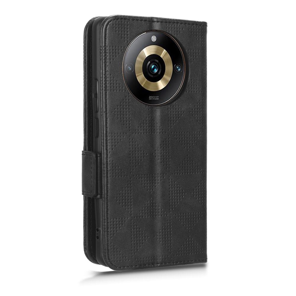 Kukoufey Compatible With Realme 11 Pro+ 5G Rmx3740 Rmx3741 Leather Flip Stand Case Cover,Compatible With Realme 11 Pro 5G Rmx377