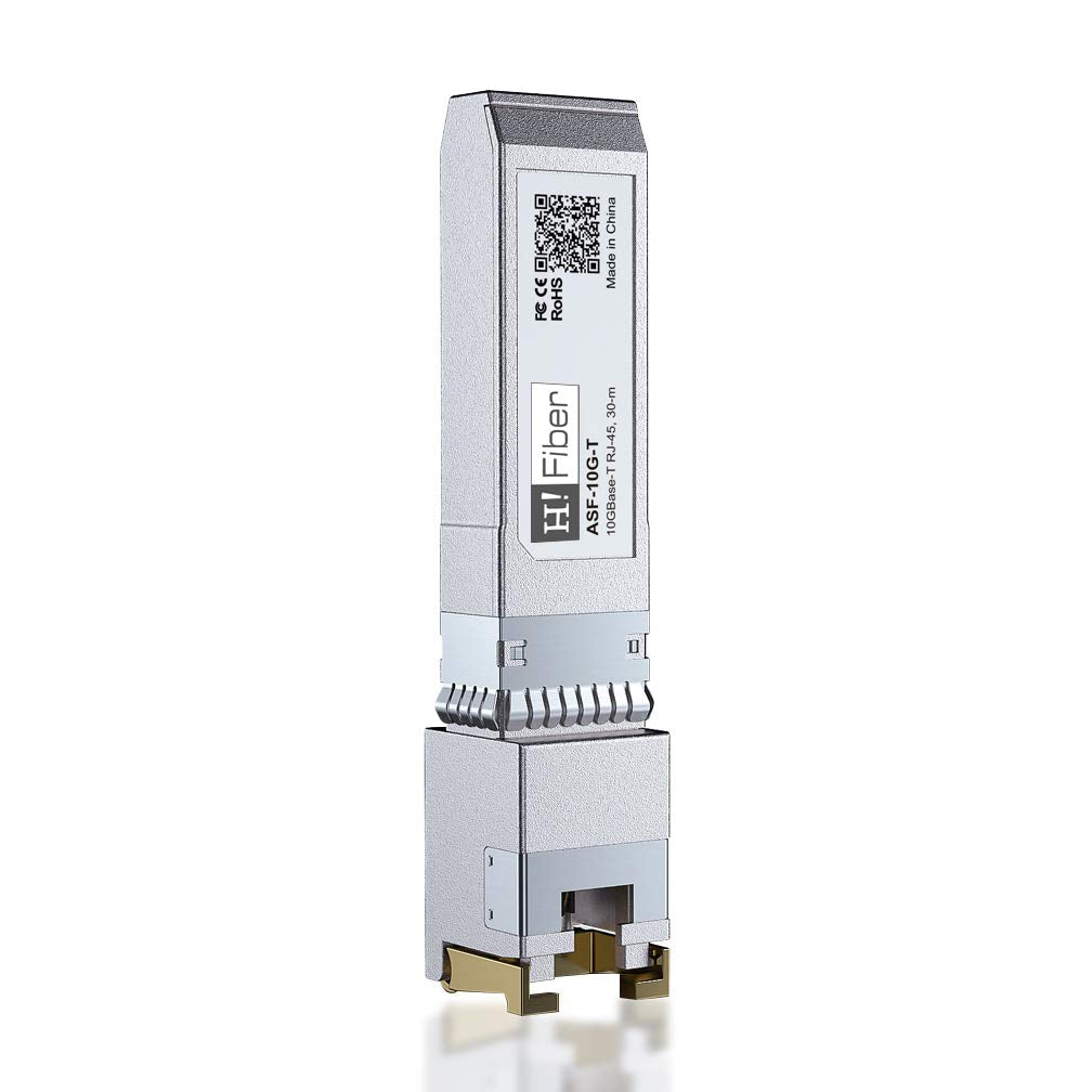 10Gb Sfp+ To Rj45 Module, 10Gbase T Ethernet Sfp+ Copper Transceiver For Hp Procurve &Hp Aruba, Mikrotik, Ubiquiti, Unifi, Netge