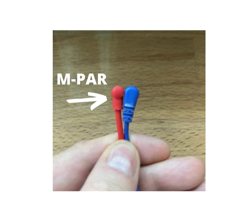 Starving Students Music Supplies Luigis Modular M Par Right Angled Eurorack Patch Cables   Package Of 5 Purple Cables, 12'' (30