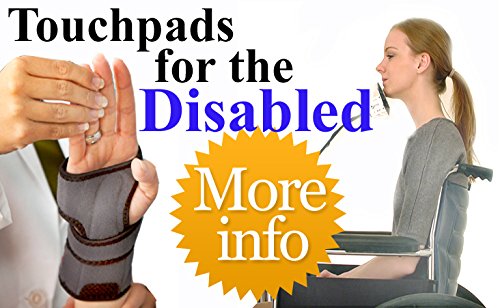 Hands Free Touchpad Control The Computer With The Swipe Of Your Chin, Help For The Disabled Etp001Hft
