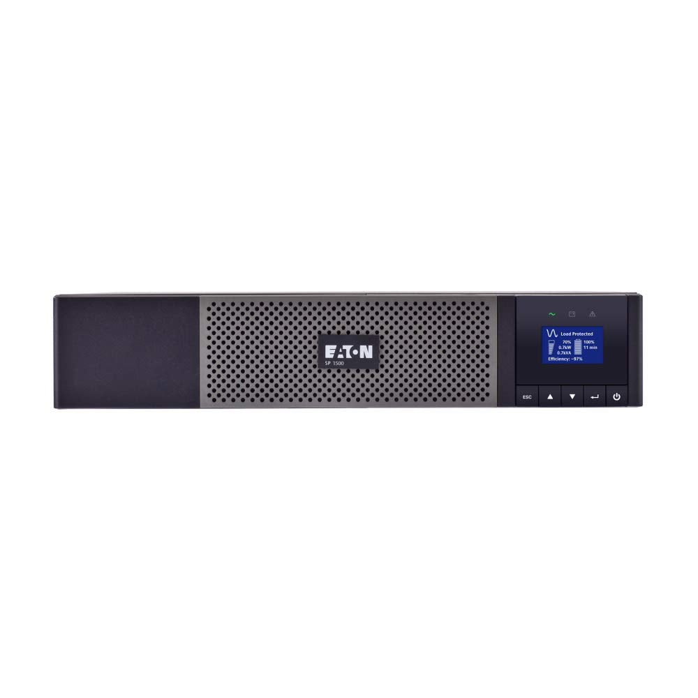 Eaton 5P Rack/Tower Ups. 1440 Va / 1440W, 2U, 120V, 5 15P Input, (8) 5 15R Outpu