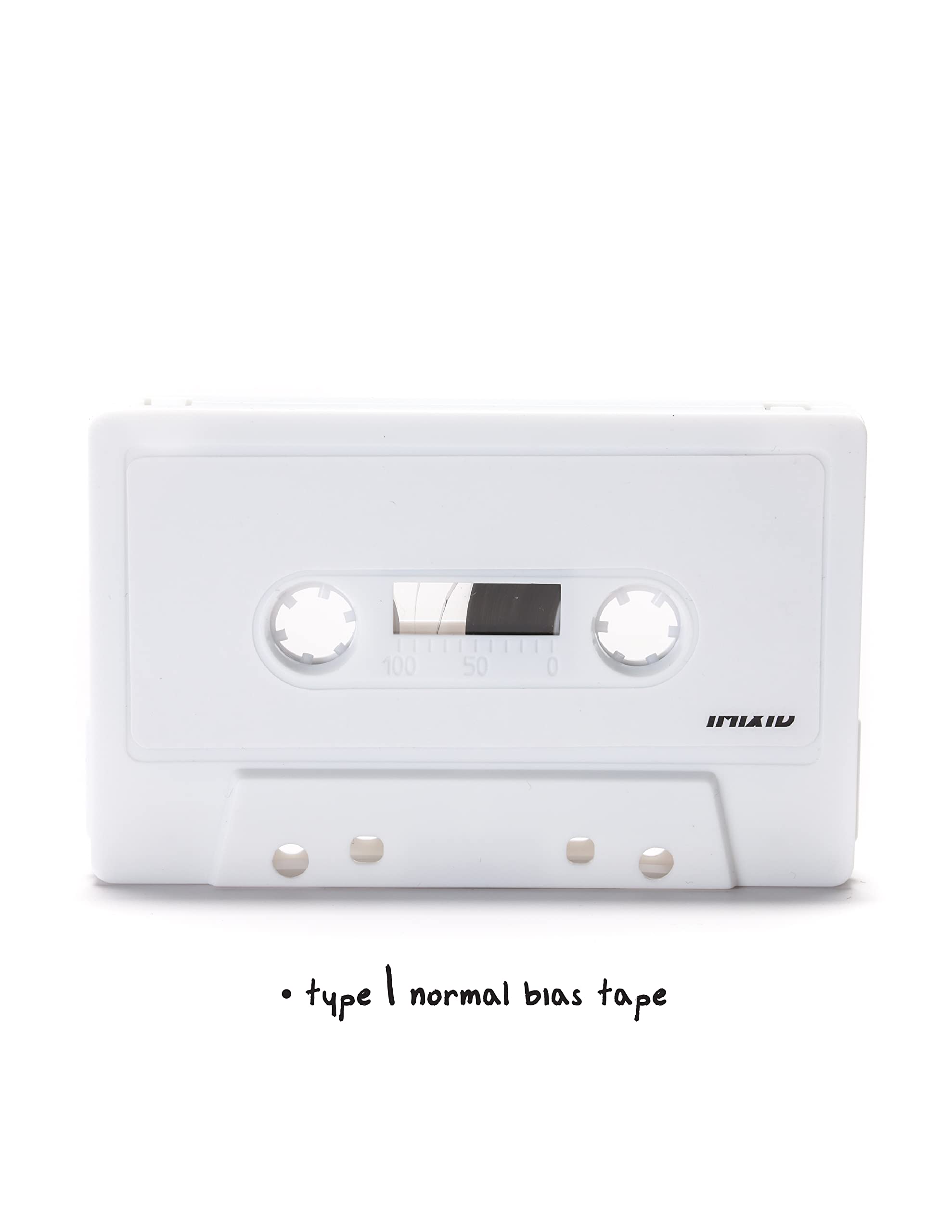 Fydelity 5 Piece Blank Cassette Tape Storage Set   Features 60 Minutes Clear Tape Cassette Storage For Recording Blank Audio   W