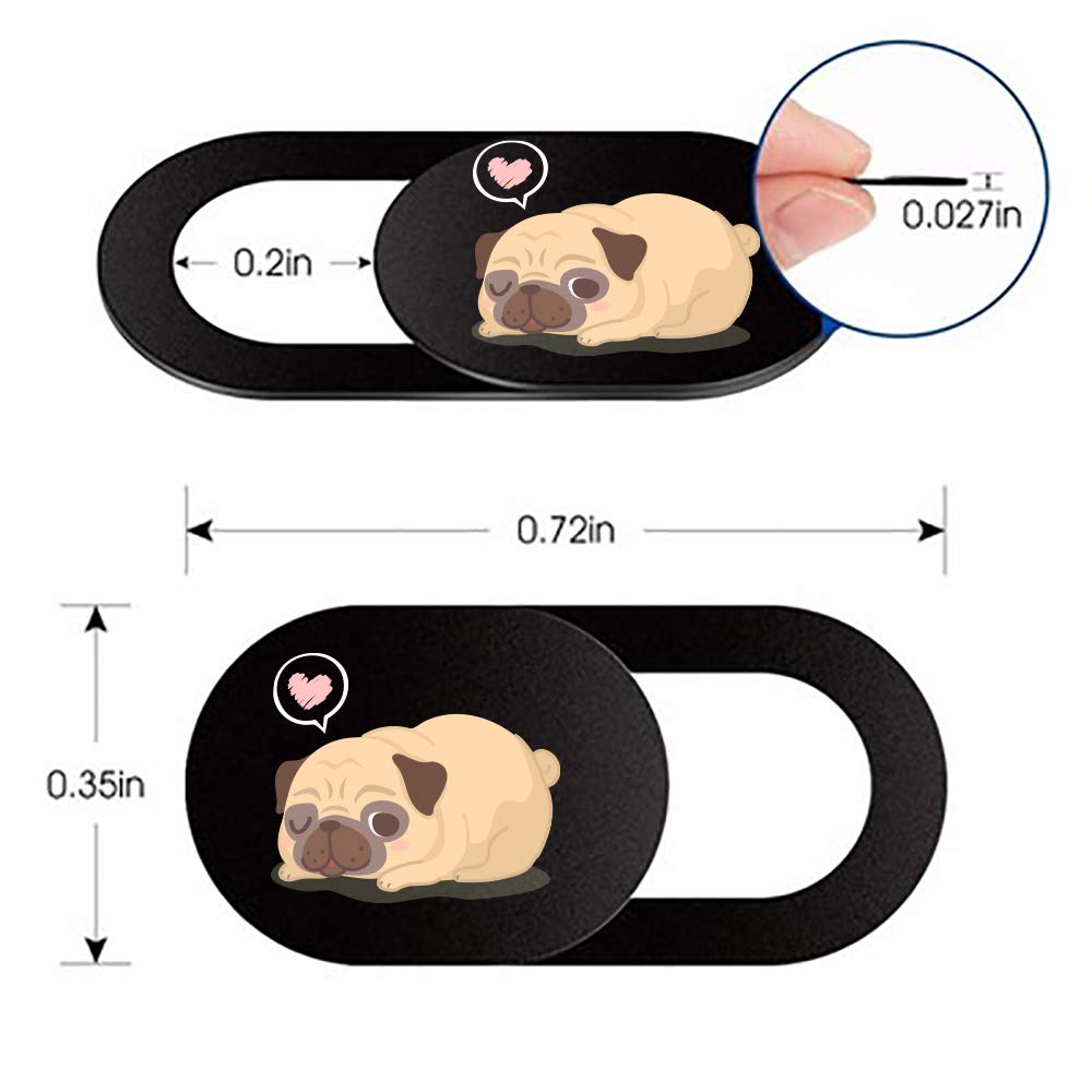 Imnext2U Laptop Camera Cover Slide 3 Pack Ultra Thin Slide Computer Webcam Covers For Echo Show, Iphone, Ipad, Tablet, Chromeboo
