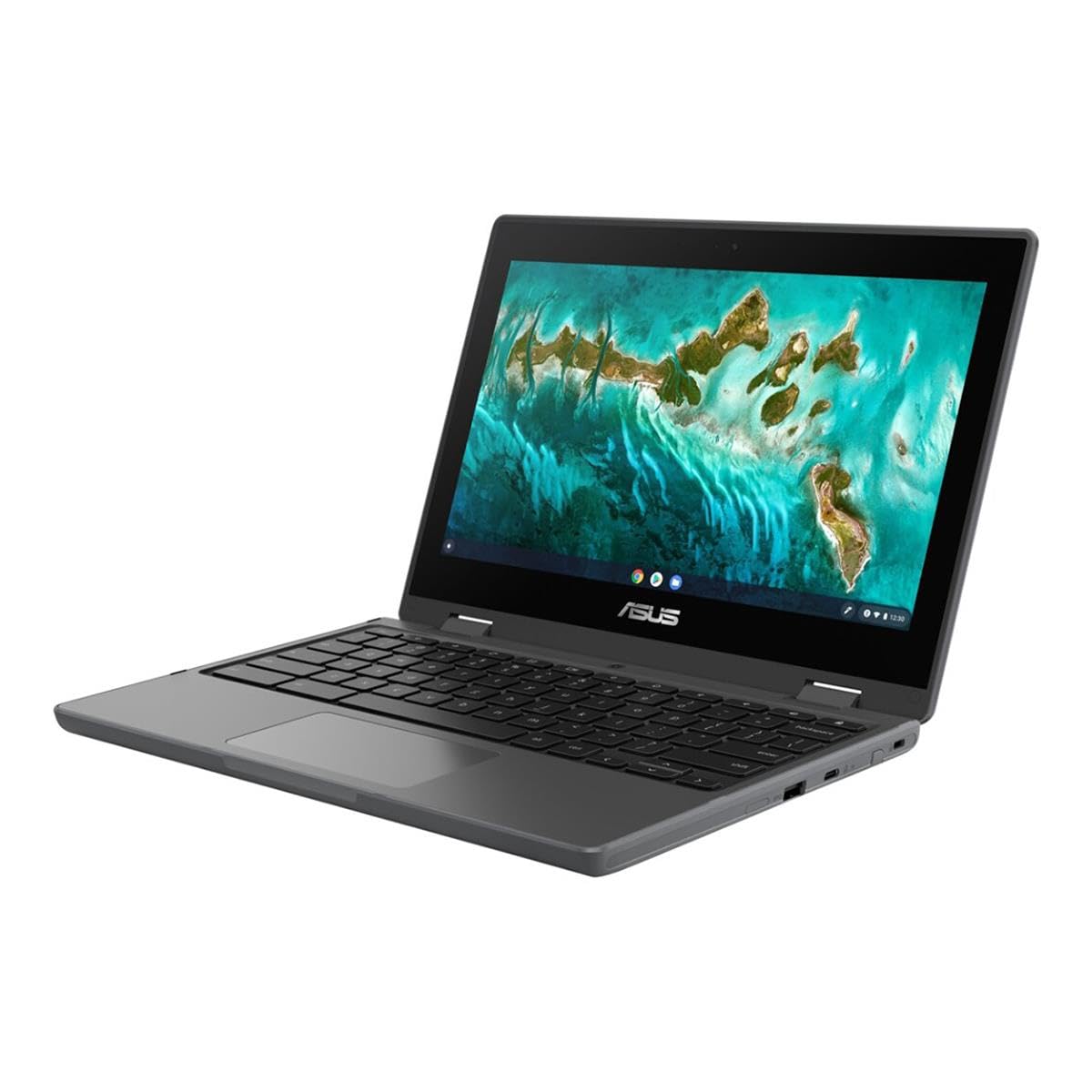 Asus Chromebook Flip Cr1 Cr1100Fka-Yz182T-S 11.6 Touchscreen Convertible Chromebook - Hd - 1366 X 768 - Intel Celeron N5100 Quad
