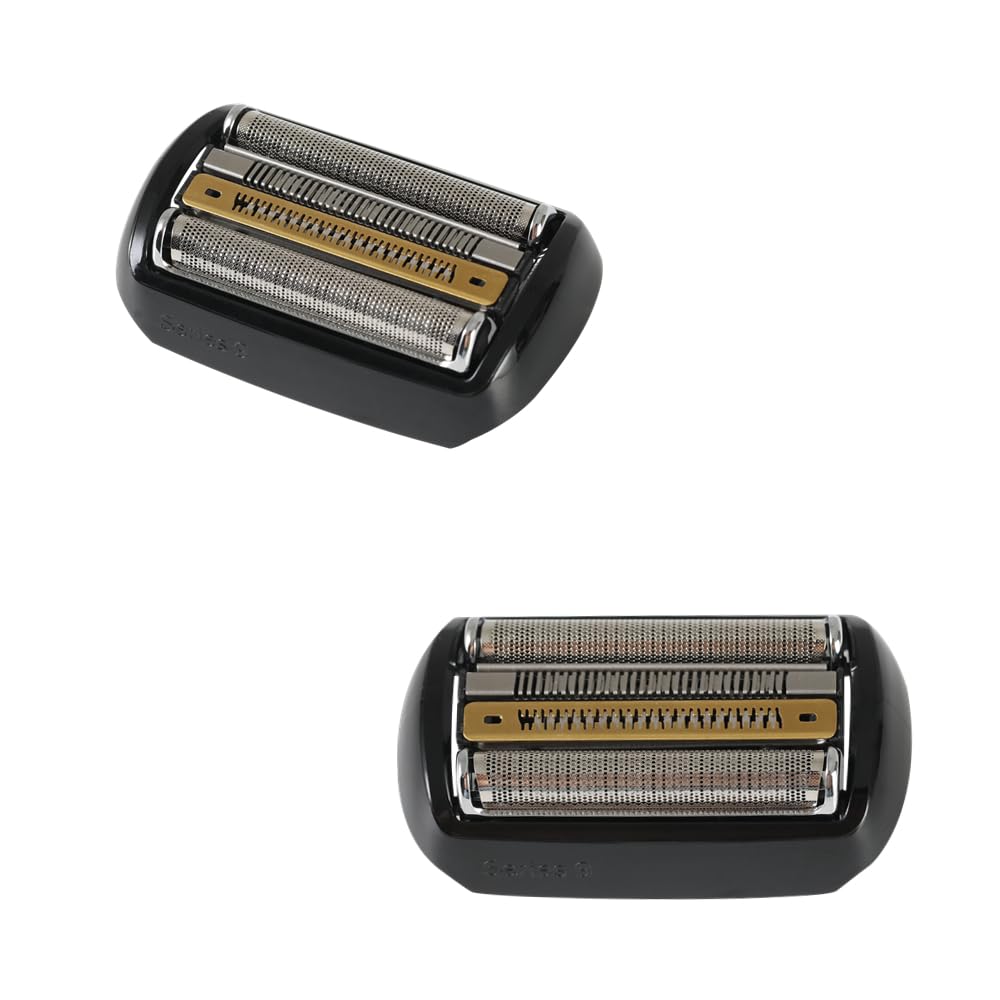 92B Replacement Shaver Head Compatible With Braun 9 Series Foil Shaver 9477Cc,9330S,9465Cc,9460Cc,9419S,9390Cc,9385Cc,Black