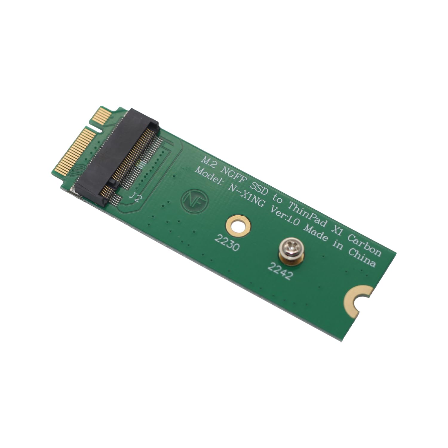 M.2 Ngff Sata Ssd To 2013 X1 Carbon Ultrabook Adapter Converter Card, Ssd Replacement For Lenovo (Hard Drive Not Included)